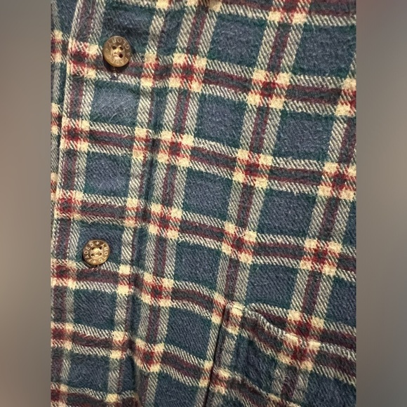 I Got You Babe Upcycled Flannel - Picture 4 of 7